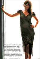Black Fringe Dress