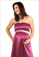 Silk Atlantis Gown (Claret)