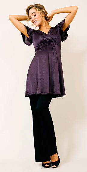 Butterfly Top (Plum) by Tiffany Rose
