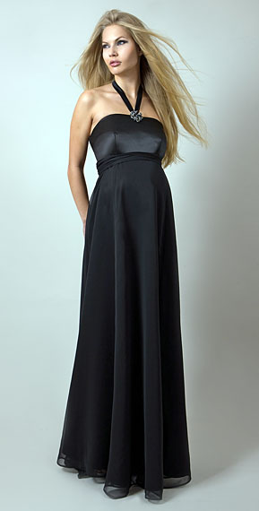 Black Tie Gown by Tiffany Rose
