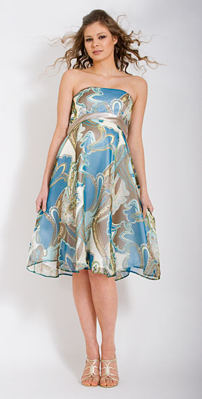 Paisley Gown (short) by Tiffany Rose
