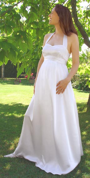 Maternity wedding dress