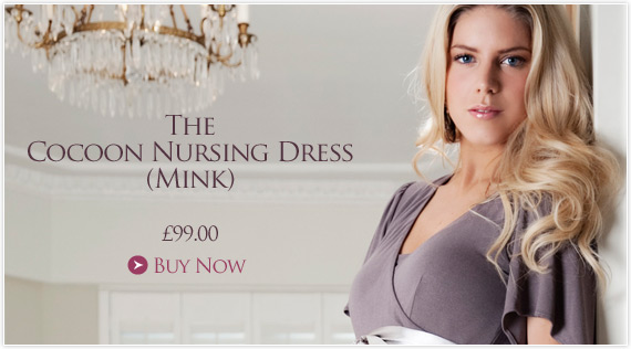 Cocoon Nursing Dress by Tiffany Rose