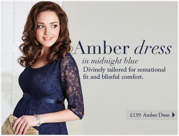 Amber Dress (Midnight Blue) by Tiffany Rose