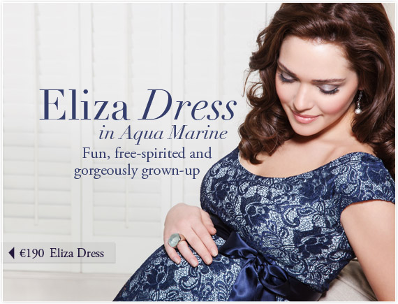 Eliza Dress (Aqua Marine) by Tiffany Rose