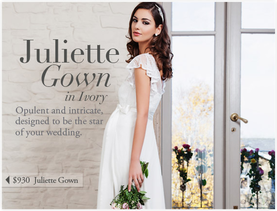 Juliette Gown (Ivory) by Tiffany Rose