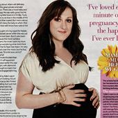 Natalie Cassidy wearing the Acacia Dress