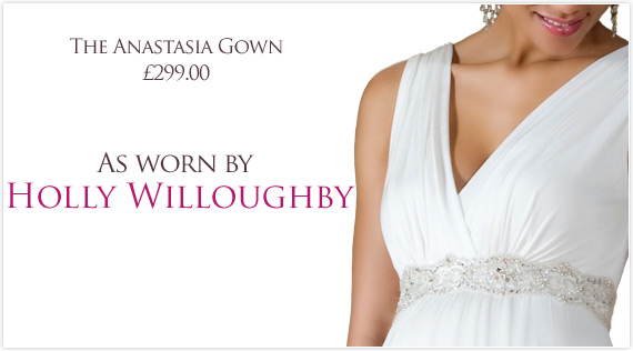 Tiffany Rose Anastasia Maternity Gown as worn by Holly Willoughby