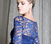 View additional images of Amelia Lace Maternity Dress Long (Windsor Blue)