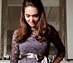 View additional images of Amelia Lace Maternity Dress Short (Charcoal)