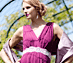 View additional images of Anastasia Maternity Gown (Berry)