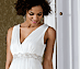 View additional images of Anastasia Maternity Gown (Ivory) with Diamante Sash