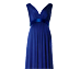 View additional images of Anastasia Maternity Gown (Eclipse Blue)