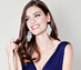 View additional images of Anastasia Maternity Dress Short (Eclipse Blue)