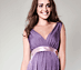 View additional images of Anastasia Maternity Gown (Heather)