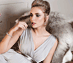 View additional images of Anastasia Maternity Gown (Silver Screen)