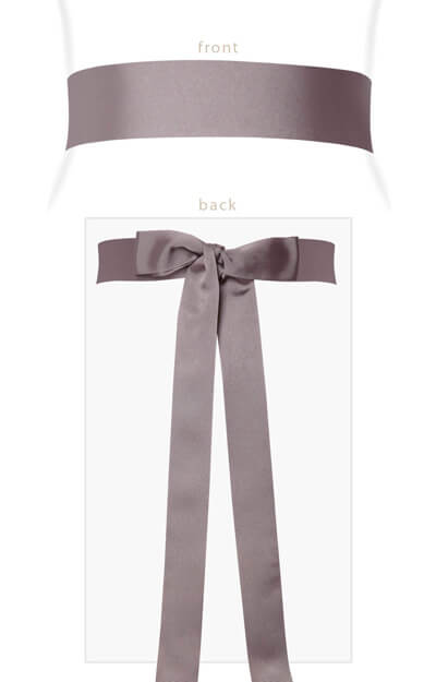 Grosgrain Ribbon Sash (Dusk) by Tiffany Rose