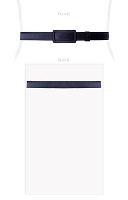 Satin Belt (Midnight Blue)