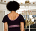 View additional images of Ballerina Maternity Top (Purple)