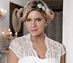 View additional images of Beaded Lace Maternity Jacket (Vintage Ivory)