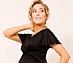 View additional images of Butterfly Maternity Top (Black)