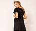 View additional images of Butterfly Maternity Top (Black)