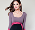 View additional images of Colour Block Maternity Dress (Truffle)