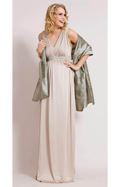 Champagne Gown (Long) by Tiffany Rose