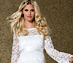 View additional images of Chloe Maternity Dress Long (Ivory)