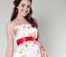 View additional images of Clementine Floral Maternity Gown (Short)