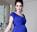 View additional images of Claudia Maternity Gown (Royal Blue)