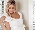 View additional images of Claudia Maternity Gown Long (Ivory)