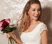 View additional images of Eva Lace Maternity Gown (Cream)