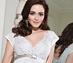 View additional images of Evelyn Maternity Dress (White Sand)