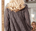 View additional images of Frill Maternity Jacket (Brown)