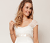 View additional images of Georgia Maternity Gown (Vintage Ivory)
