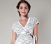 View additional images of Grace Lace Maternity Dress Long (Ivory)