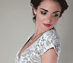 View additional images of Grace Lace Maternity Dress Long (Ivory)