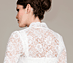 View additional images of Italia Lace Bolero (Ivory)