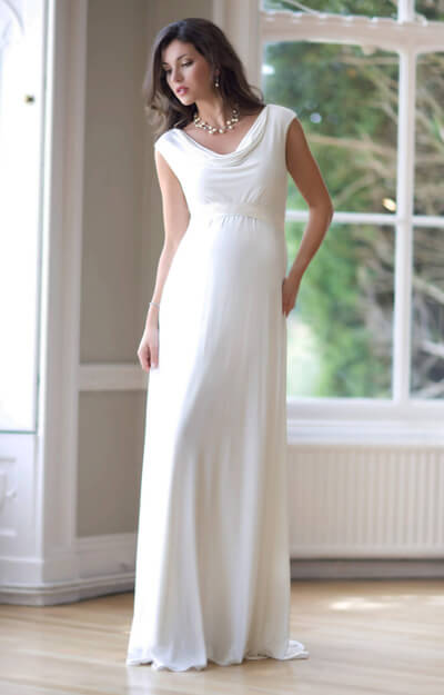 Liberty Maternity Wedding Gown (Ivory) by Tiffany Rose