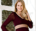 View additional images of Lola Maternity Dress (Claret)