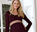 View additional images of Lola Maternity Dress (Claret)