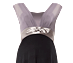 View additional images of Lily Silk Maternity Gown Short (Moondust)