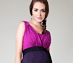 View additional images of Maxi Berry Maternity Jersey Dress