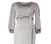 View additional images of Mia Maternity Dress (Silver)