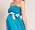 View additional images of Ocean Blue Maternity Gown