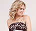 View additional images of Oyster Lace Maternity Dress Short (Chocolate)
