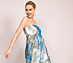 View additional images of Paisley Maternity Gown (Long)