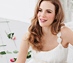 View additional images of Prairie Daisy Silk Maternity Gown