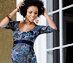 View additional images of Peacock Maternity Dress